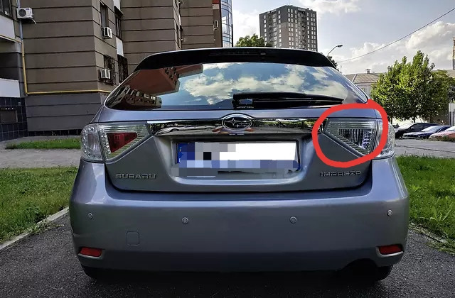 Фонарь заднего хода Subaru Impreza хэтчбек 2008 г.  2.0 л бензин Ровно