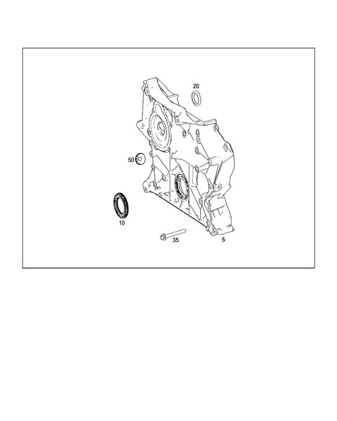 Крышка ГРМ A 271 010 78 01   Mercedes E-Class