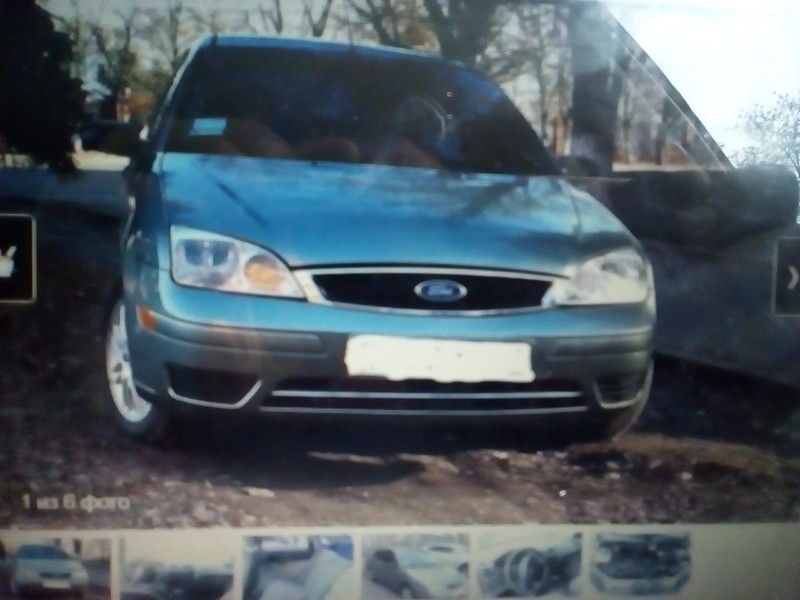 Капот Ford Focus 2 2005 г.  2.0 л бензин Снятин