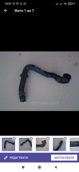 Шланг охлаждения жыдкости с быстроразъёмной муфтой Volkswagen Sharan 2 2007 универсал 1.8 Бензин Дубляны