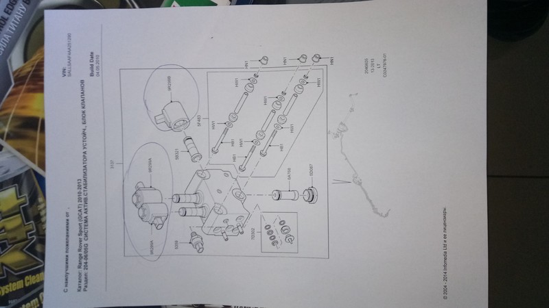 Rvt500010 Land Rover Range Rover Sport універсал 2010 р.  3.0 л дизель Київ