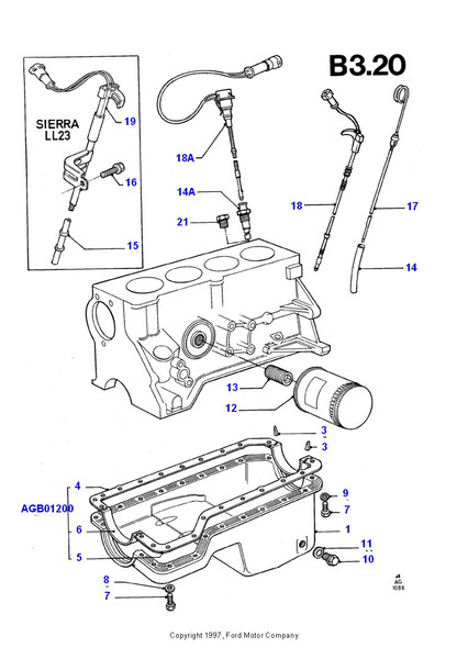 Поддон двигателя 1505875 Ford Transit 1992 г.  2.0 л бензин Киев