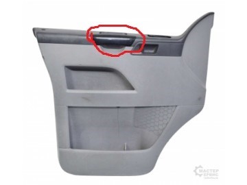 Ручка двеи внутреняя правая сторона, накладка на птф правая Volkswagen T5 (Transporter)  2004 2.5 Бензин Новомосковськ