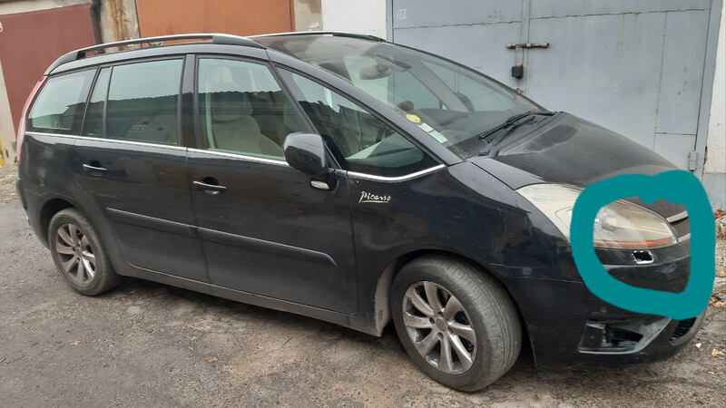Заглушка туманки бампера l, r Citroen Grand C4 Picasso  2010 универсал 2.0 Дизель Ровно