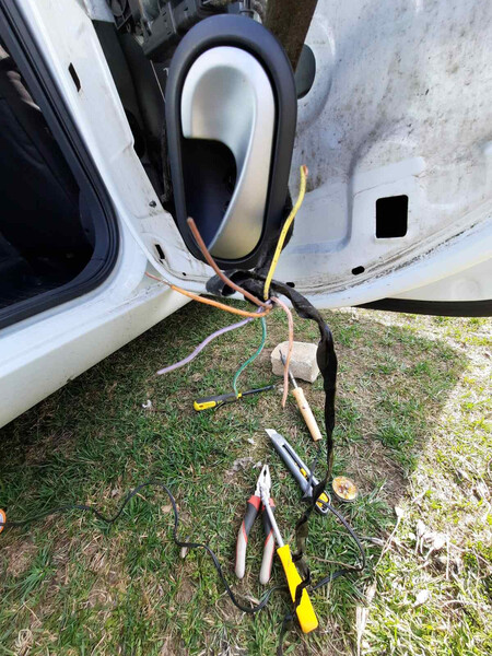 Фішка проводки Renault Megane 2  2007  Электро Ковель