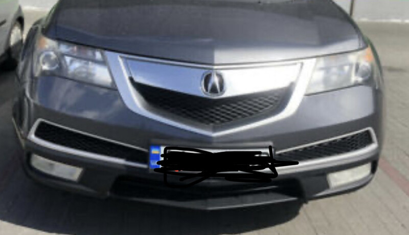 Бампер передний Acura MDX  2010 3.7 Бензин 