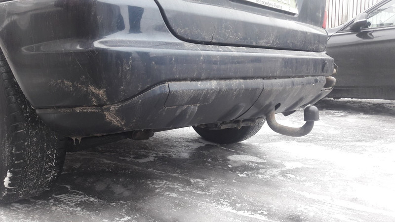 Бампер задний Mercedes M-Class W163 2002 г.  2.7 л дизель Винница