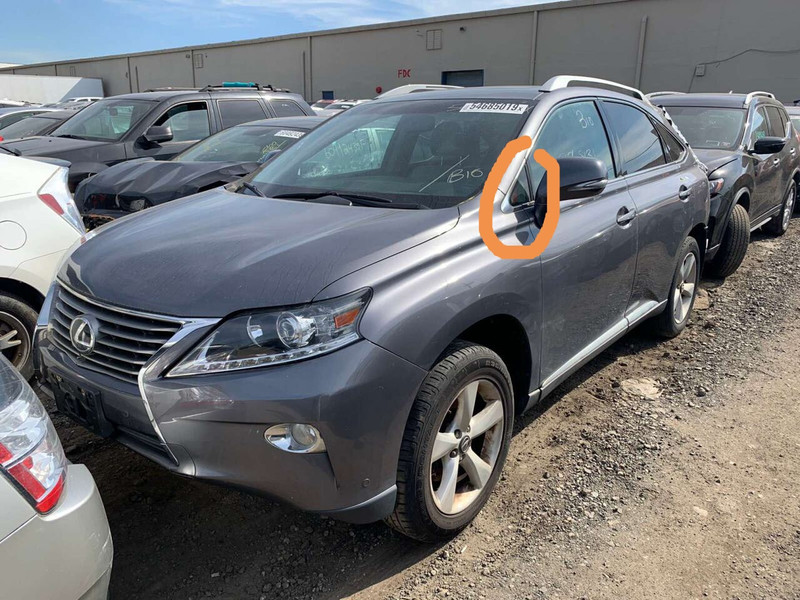 Стекло боковое Lexus RX 2013 г.  3.5 л бензин Киев