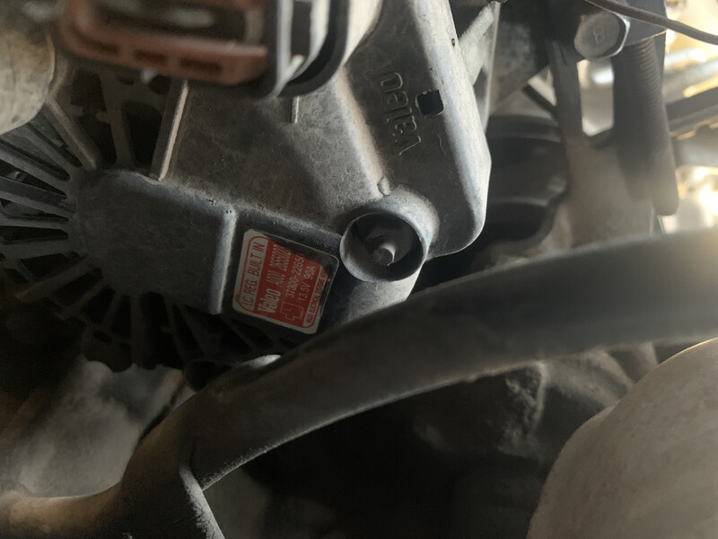 Генератор Kia Rio 2  2006 1.4 Бензин Кривий Ріг