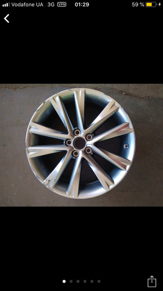 Диск литий Lexus RX  2013 універсал 3.5 Бензин 