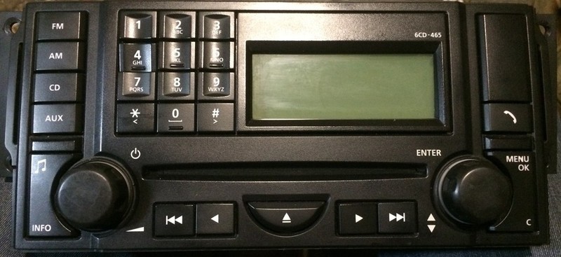 Автомагнитола Land Rover Discovery 3  2005 2.7 Дизель Одесса