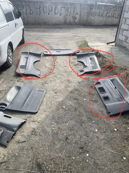 Карты салона от пассажира длинная база Hyundai H1  2002 2.5 Дизель Запорожье