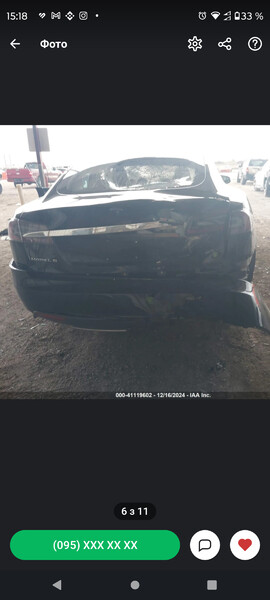 Задняя ляда Tesla Model S хэтчбек 2013 г.  Винница