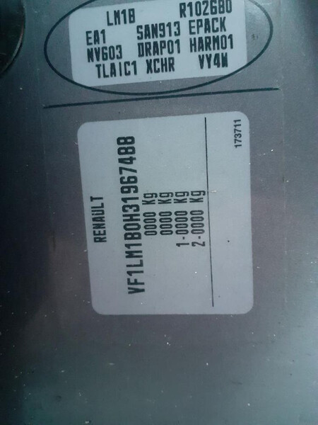 Крыло переднее левое Renault Megane 2 универсал 2009 г.  1.9 л дизель