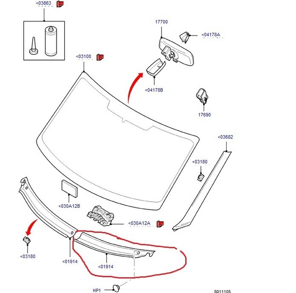 Воздуховод левый 1756540 Ford Transit 2008 г.  2.2 л дизель Ровно