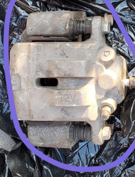 Гальмівний супорт задній лівий Subaru Outback  2010 універсал 2.5 Бензин 