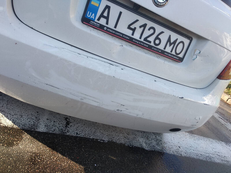 Бампер задний Skoda Fabia 2 хэтчбек 2012 г.  1.6 л бензин Луцк