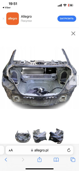 Задня частина Suzuki Kizashi  2011 2.4 Бензин Киев