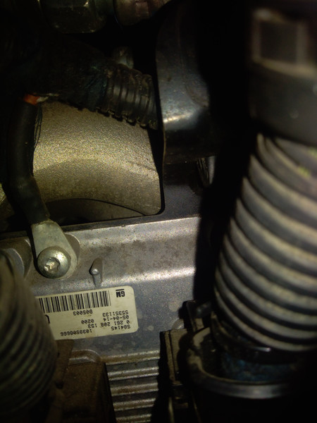 Электронный блок управления двигателем 55351133   Opel Astra