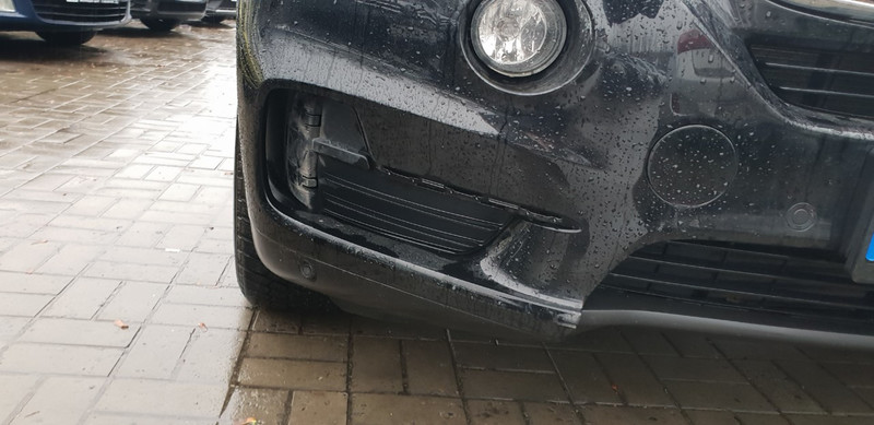 Накладка бампера BMW X3 F25  2016 2.0 Бензин 