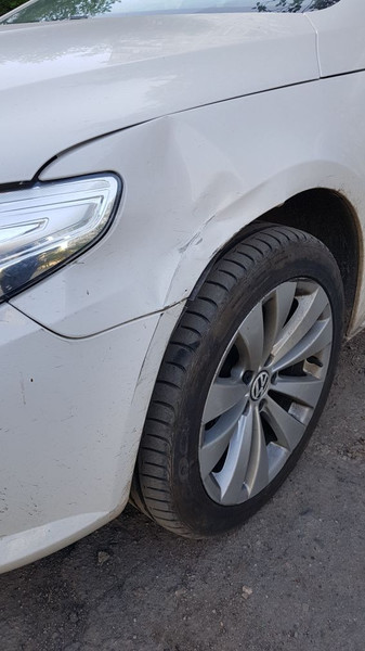 Крыло переднее Volkswagen Passat CC 2010 г.  1.8 л бензин Киев