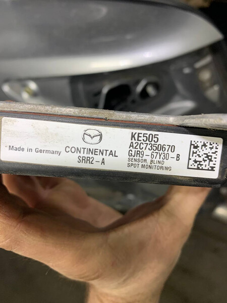 Датчик сліпих зон Mazda 6  2014 Киев