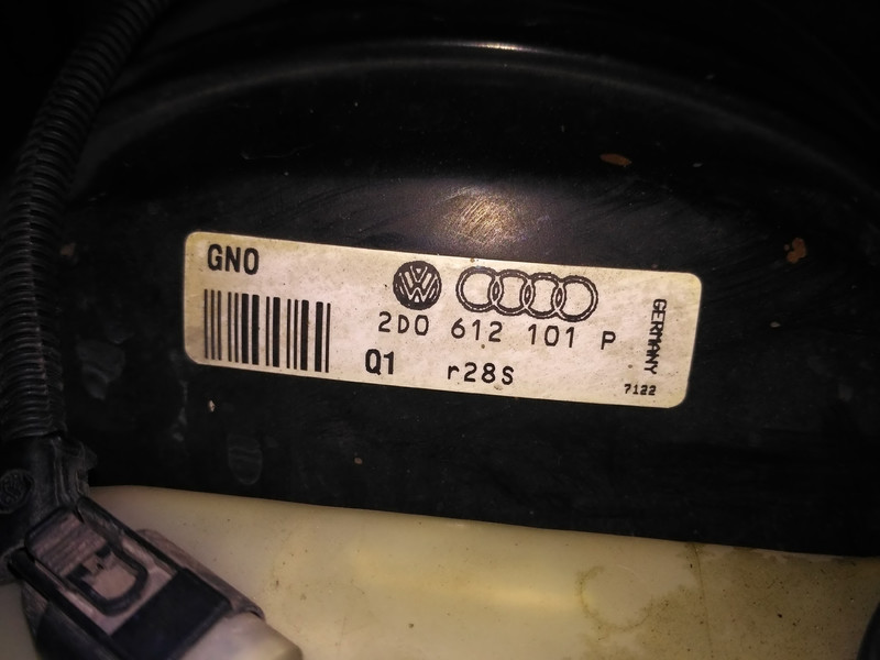 Вакуумный усилитель тормозов (кастрюля) Volkswagen LT  2005 2.5 Дизель 