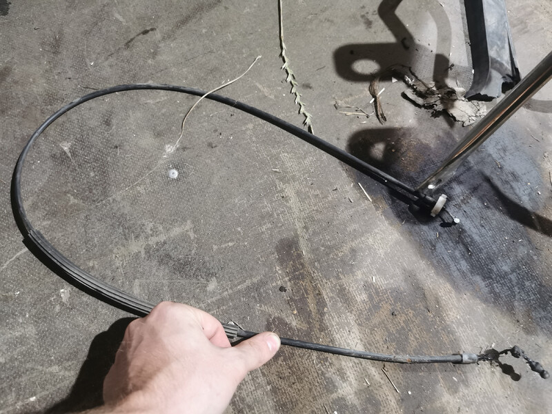 Трос сдвижной двери от ручки до ролика Fiat Ducato  2015 2.3 Дизель 