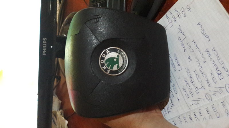 Подушка безопасности водителя в руль Skoda Fabia  2006 хэтчбек 1.2 Бензин Хмельницкий