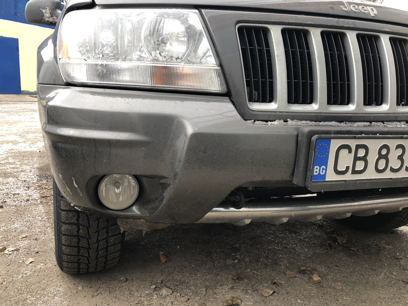 Бампер передній Jeep Grand Cherokee  2004 2.7 Дизель 