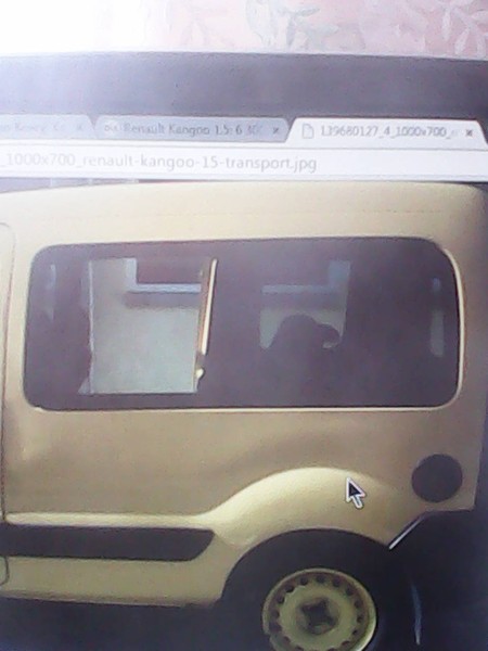 Стекло панорамне Renault Kangoo  1999 19.0 Дизель Варва