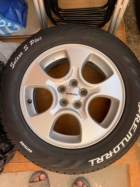 Диск литий subaru 5*100 r16*6.5jj et48 цо-56.1 Subaru Forester SG  2004 универсал 2.0 Бензин Киев