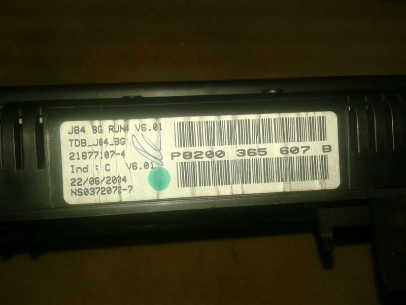 Приборная панель Renault Scenic 2  2005 1.6 Бензин Львов