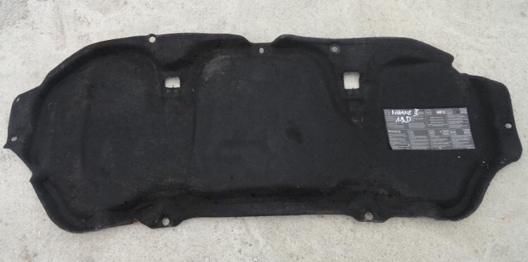 Шумка капота Renault Megane 2 2004 хэтчбек 1.5 Бензин Львов