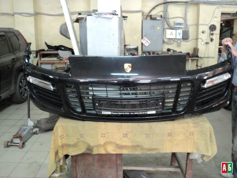 Бампер передний Porsche Cayenne 2009 г.  4.8 л бензин Одесса
