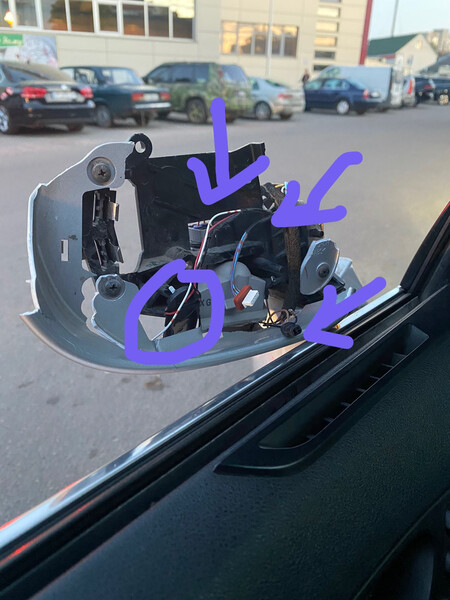 Дзеркало ліве водійське Lexus ES  2008 3.5 Дизель 