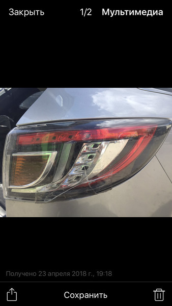 Фонарь сигнала торможения Mazda 6  2010 универсал 2.5 Бензин Луцк