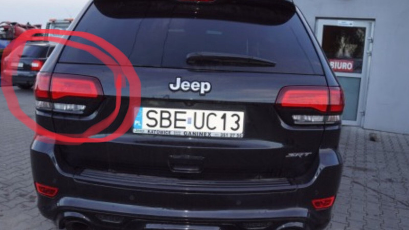 Фара задняя Jeep Grand Cherokee  2018 3.0 Дизель Кривой Рог