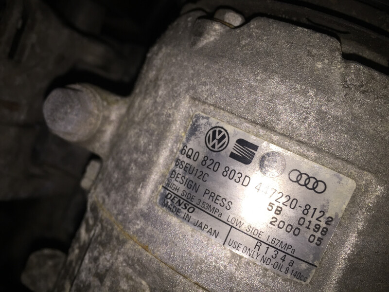 Компрессор кондиционера Skoda Fabia 2000 г.  Луцк