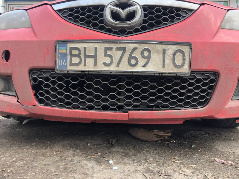 Решетка бампера нижняя Mazda 3 BK  2007  Бензин Одесса