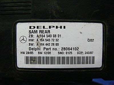 Задний SAM A1645400801   Mercedes GL-Class, Mercedes M-Class