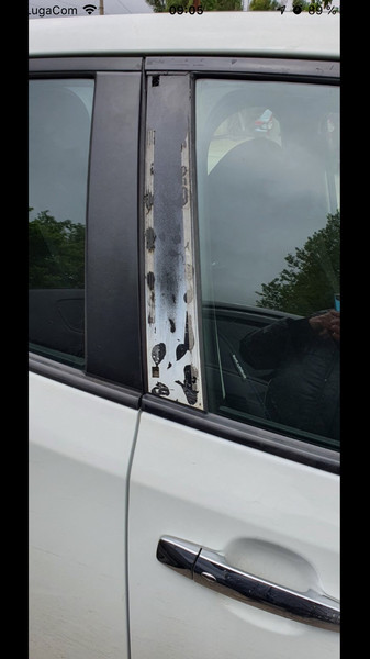 Накладка двери Nissan Leaf  2012 хетчбек  Электро 