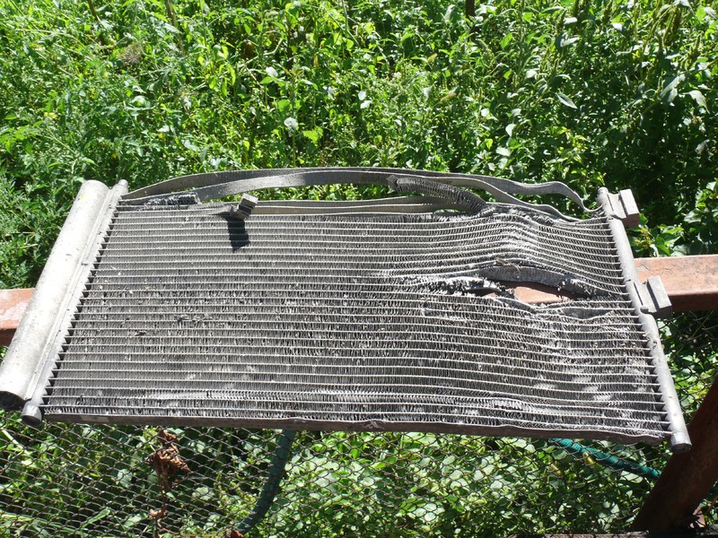 Радиатор кондиционера Fiat Doblo  2006 1.9 Дизель Семеновка