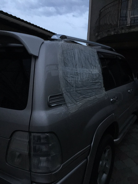 Стекло боковое Toyota Land Cruiser 100 1998 4.0 Бензин Одесса