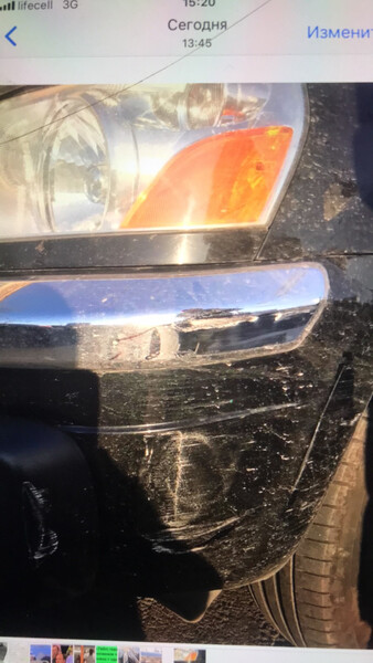 Накладка бампера Honda Pilot  2005 3.5 Бензин Мариуполь