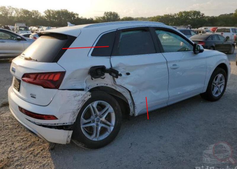 Четверть задняя правая Audi Q5  2018 2.0 Бензин Киев