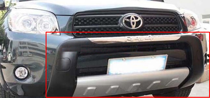 Накладка бампера переднего тюнинг Toyota RAV4  2007 2.4 Бензин Кременчуг