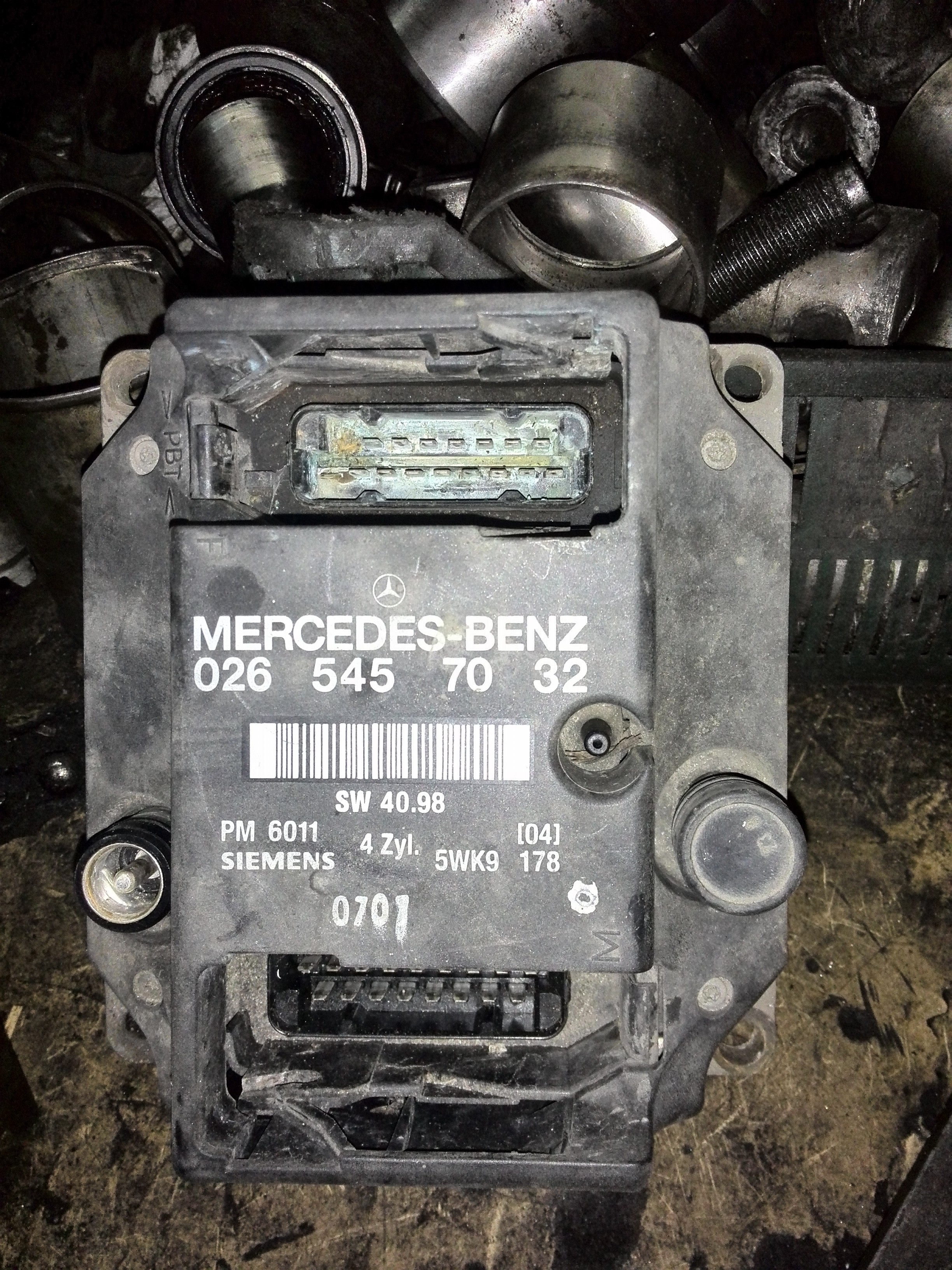 Электронный блок управления двигателем 0265457032   Mercedes V-Class, Mercedes Vito
