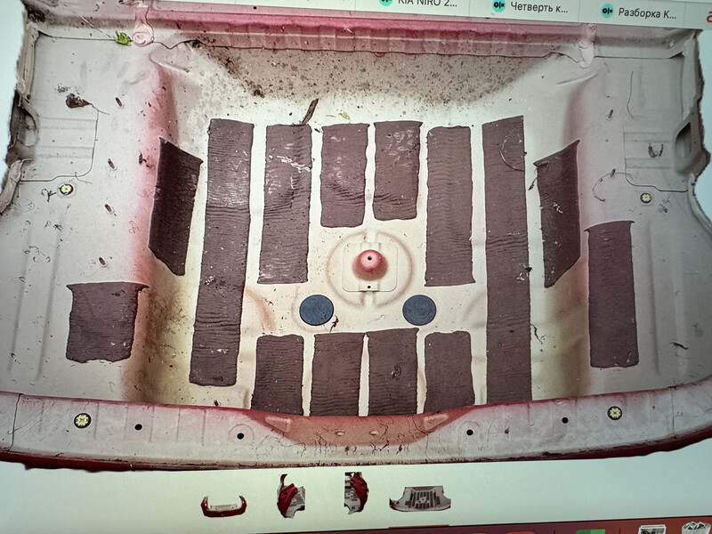 Задняя панель кузова, ванна Kia Niro  2024 хэтчбек 3.5 Электро Ровно