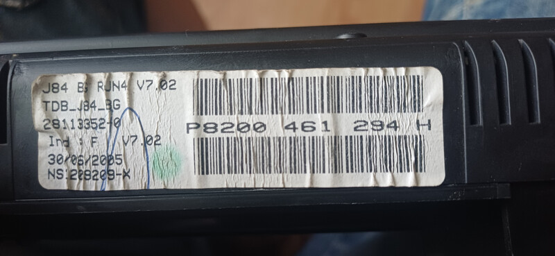 Панель приладів Renault Scenic 2 2005 р.  Красилів